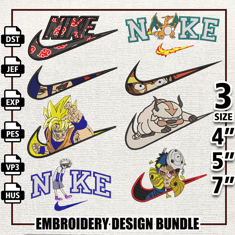 Bundle Anime Embroidery Design, Anime Embroidery Design Bundle.png