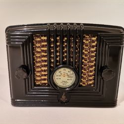Vintage Rare Miniature Radio Radioline, Emerson BA 199-USA 1938 Portable Radio Collection Model Perfectly Working