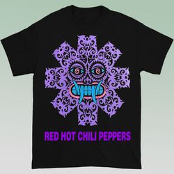 red hot chili peppers new black t-shirt all sizes