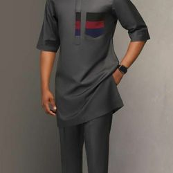 Bold African men clothing, African groom suit, Native ankara styles for men, Native Prom suit, traditional groom suit,