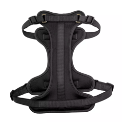 Odor Resistant and Water Resistant Adjustable Clip-In Harness ,Color: Jet Black