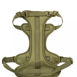 Odor Resistant and Water Resistant Adjustable Clip-In Harness ,Color: Loden Green