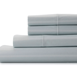 400 Thread Count Ultimate Sheet Set or Pillowcases ,Color: Blue Stripe