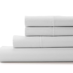 400 Thread Count Ultimate Sheet Set or Pillowcases ,Color: Light Gray
