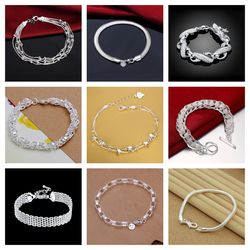 925 Sterling Silver Charm Bracelets