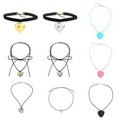 DIY Knotted Bowknot Pendant Choker Necklace