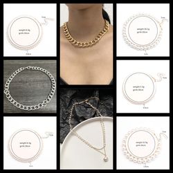 Imitation Pearl Chokers Necklaces