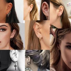 Hoops Round Circle Earrings | Unisex