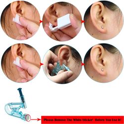No-Pain Sterile Ear-Piercing Gun