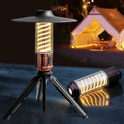 Rechargeable Camping Lantern,LED Tent Light,Bright Flashlight,3 Light Modes,IP44 Waterproof,for Hurricane (US customers)