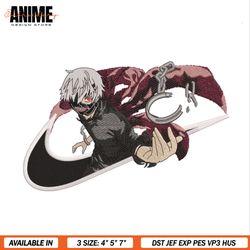 kaneki ken nike embroidery design