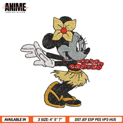 embroidery minnie mouse disney file