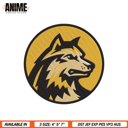 wright state raiders mascot embroidery design