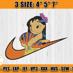 nike lilo embroidery, nike disney embroidery, lilo and stitch embroidery