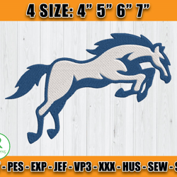 Indianapolis Colts NFL Horse, Indianapolis Colts embroidery, NFL embroidery, Machine Embroidery Pattern