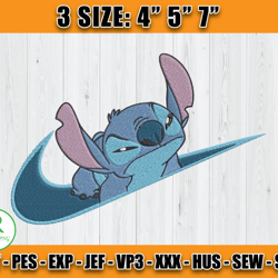nike stitch embroidery, stitch embroidery, lilo and stitch embroidery x