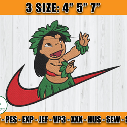 nike lilo embroidery, nike disney, lilo and stitch embroidery x
