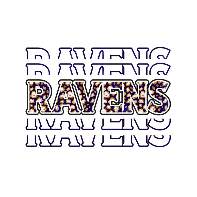 Baltimore Ravens Decorative Font SVG.jpg