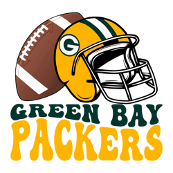 green bay packers helmet football svg digital download untitled