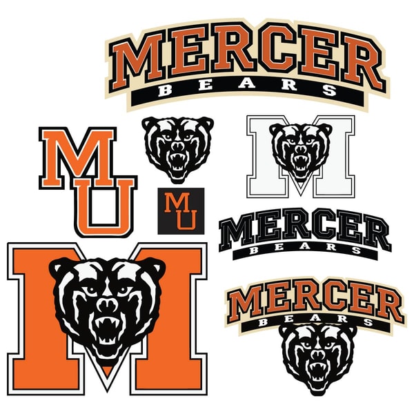 Bundle Logo Mercer Bears SVG Eps Dxf PNG File Trending SVG F | Inspire ...