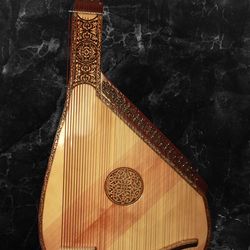 Bandura. 50 strings. Lyre. Harp. Chromatic. Concert quality. Small.Compact. Original handmade. Gift.