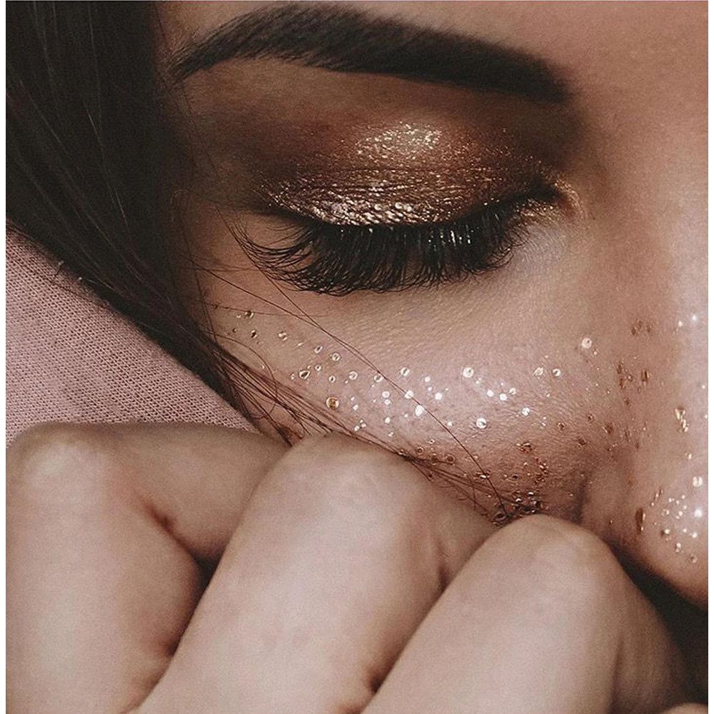Gold Freckles Tattoos Gold Flower Temporary Face Stickers For Parties Face Tattoos For Patches 0