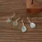 14ct Gold Plated Abalone Drop Earrings 4