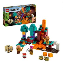 Minecraft The Warped Forest 21168 Building Toy Set (287 Pieces)