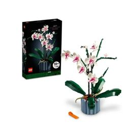 Icons Orchid Artificial Plant, Building Set with Flowers Anniversary, or Mother's Day, 10311
