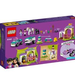 Friends Horse Training and Trailer 41441 Building Toy With LEGO Friends Stephanie and Emma (148 Pieces)