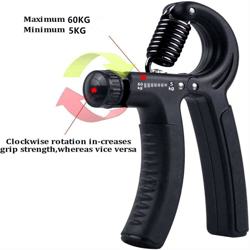 Hand Grip Adjustable Trainer Gripper Strengthener Gym Strength Exerciser Adjustable Heavy Gripper Fitness Hand Exerciser