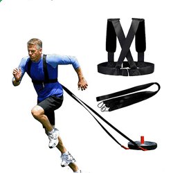 Weight-bearing running equipment harness