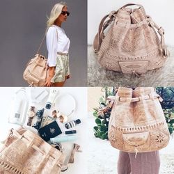 Handmade moroccan bohemian women Leather bag,leather bag for women, handbag made in morocco