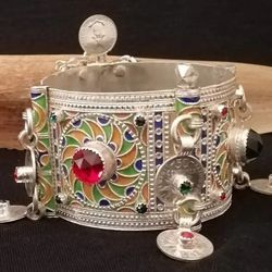 Exquisite Handmade Berber Wedding Bracelet: Celebrate Tuareg, Berber, and Amazigh Heritag