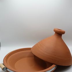 Tajine moroccan 35 cm clay,traditionnel tajine