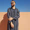 Magnifique Djellaba Marocaine Bleue Majorelle Pour Homme 2