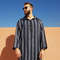 Magnifique Djellaba Marocaine Bleue Majorelle Pour Homme 3