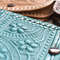 Portefeuille En Cuir Fait Main Fait Main Au Maroc Motif Fleurs Differentes Couleurs 4