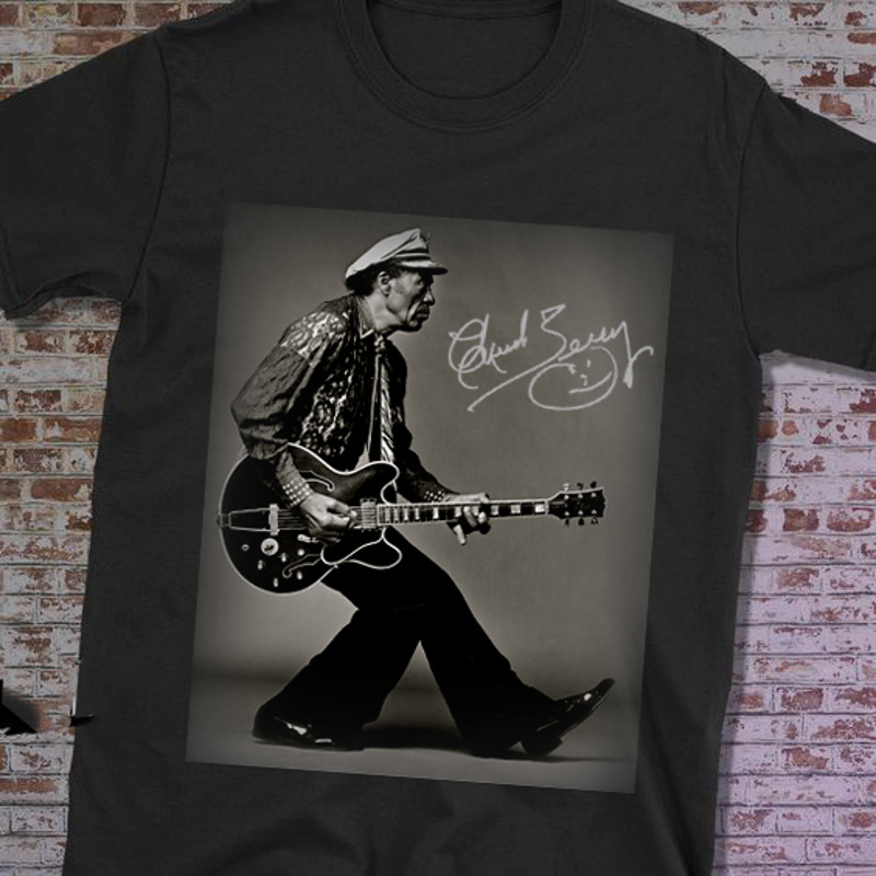 Chuck Berry signature T-shirt Tee Unisex Short Sleeve Full Size S to 5XL LI89.png