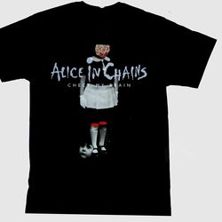 alice in chains check my brain tee men t shirt black size s to 5xl