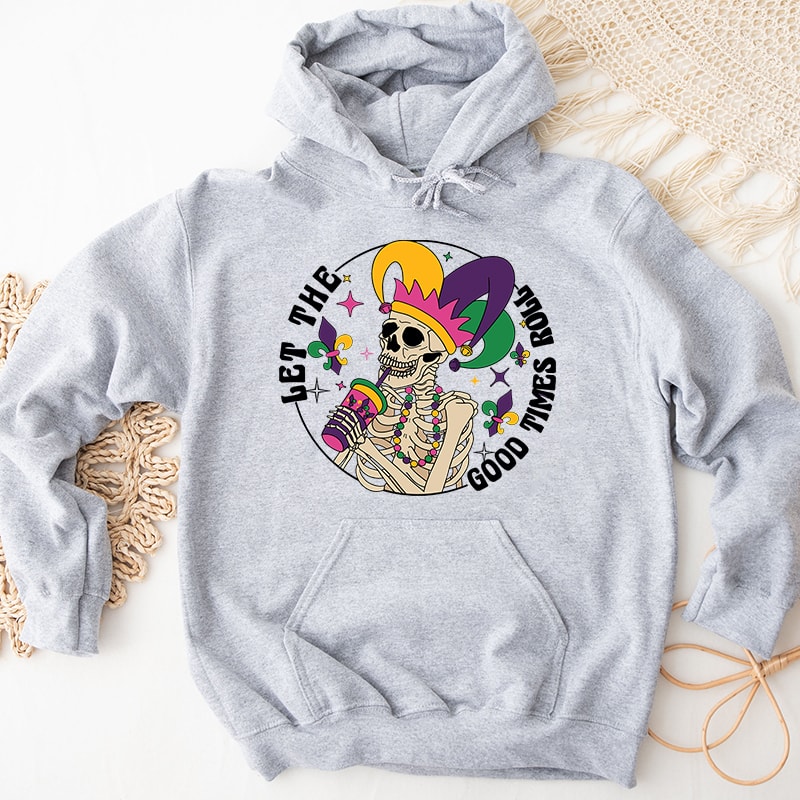 2Retro Let The Good Times Roll Graphic Hoodies.jpg