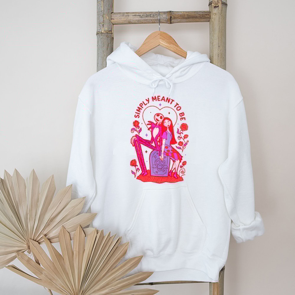 Simply Meant To Be Jack Skellington and Sally Graphic Hoodies.jpg