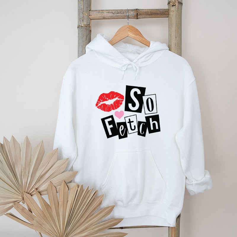 So Fetch On Wednesdays We Wear Pink Mean Girls Graphic Hoodies.jpg