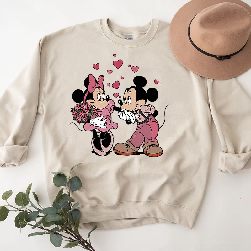 3Mickey and Minnie Happy Valentines Day Shirt.jpg