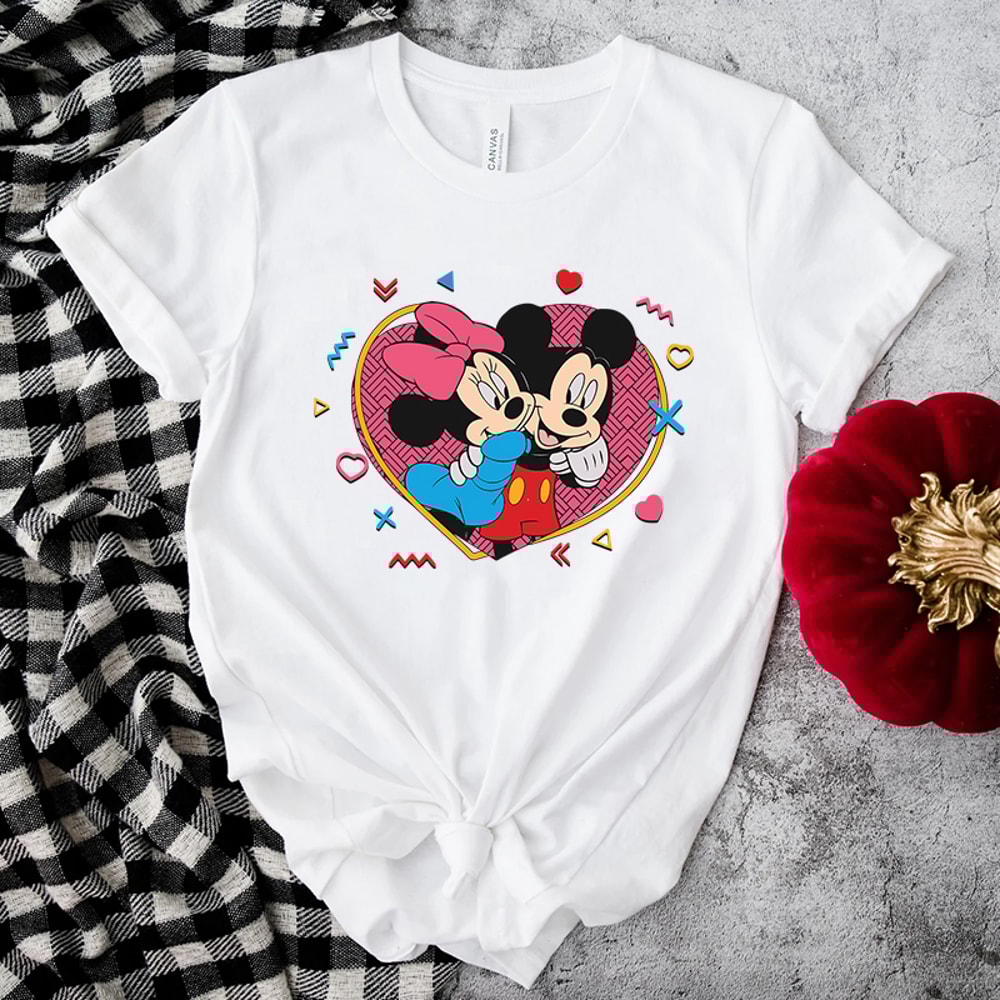 Mickey and Minnie Mouse Feel The Love Shirt.jpg