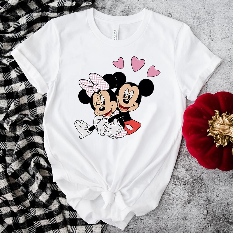 Mickey Minnie Mouse Disney Valentines Day Shirt.jpg