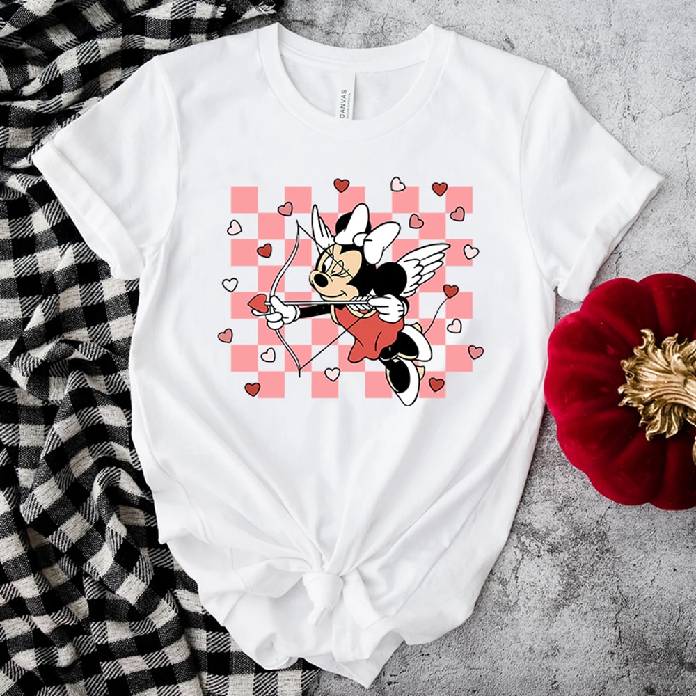 Minnie Checkered Disney Valentine Shirt.jpg