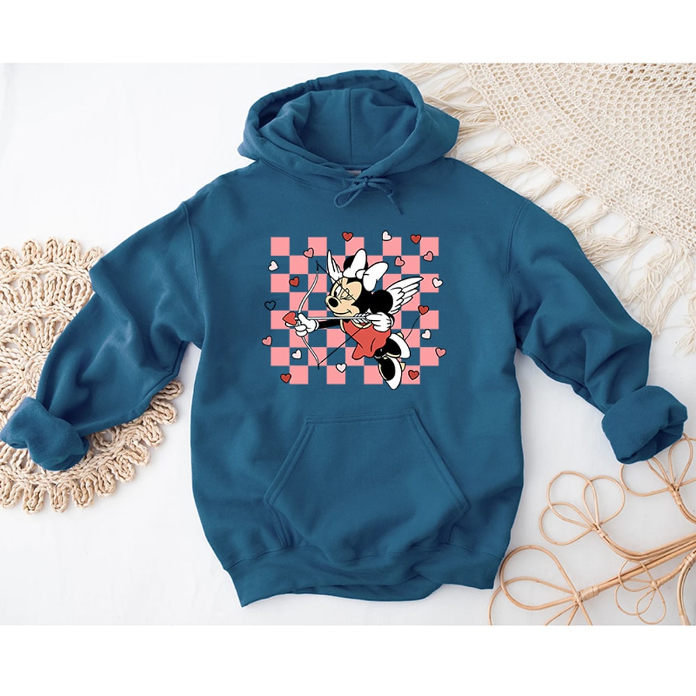 Minnie Checkered Disney Valentine Shirt(2).jpg