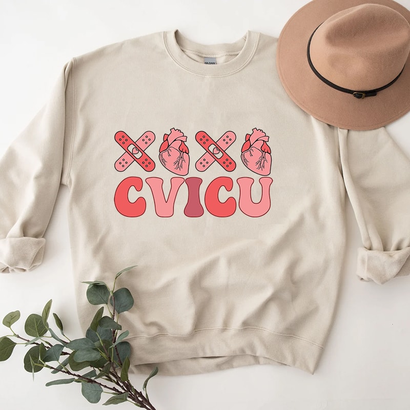 3Pink Xoxo CVICU Valentines Day Shirt.jpg