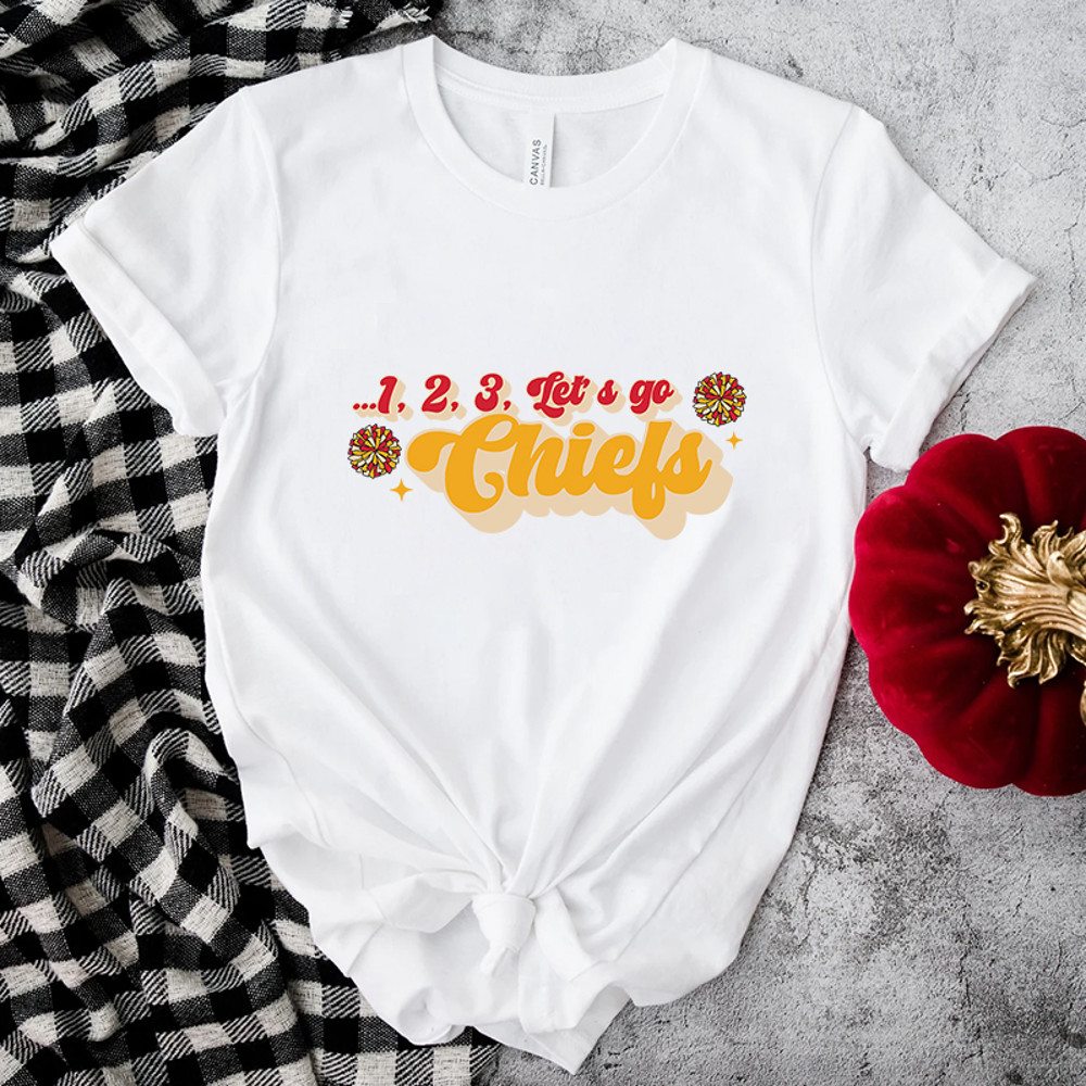 Retro 123 Lets Go Chiefs Cheerleader Shirt.jpg